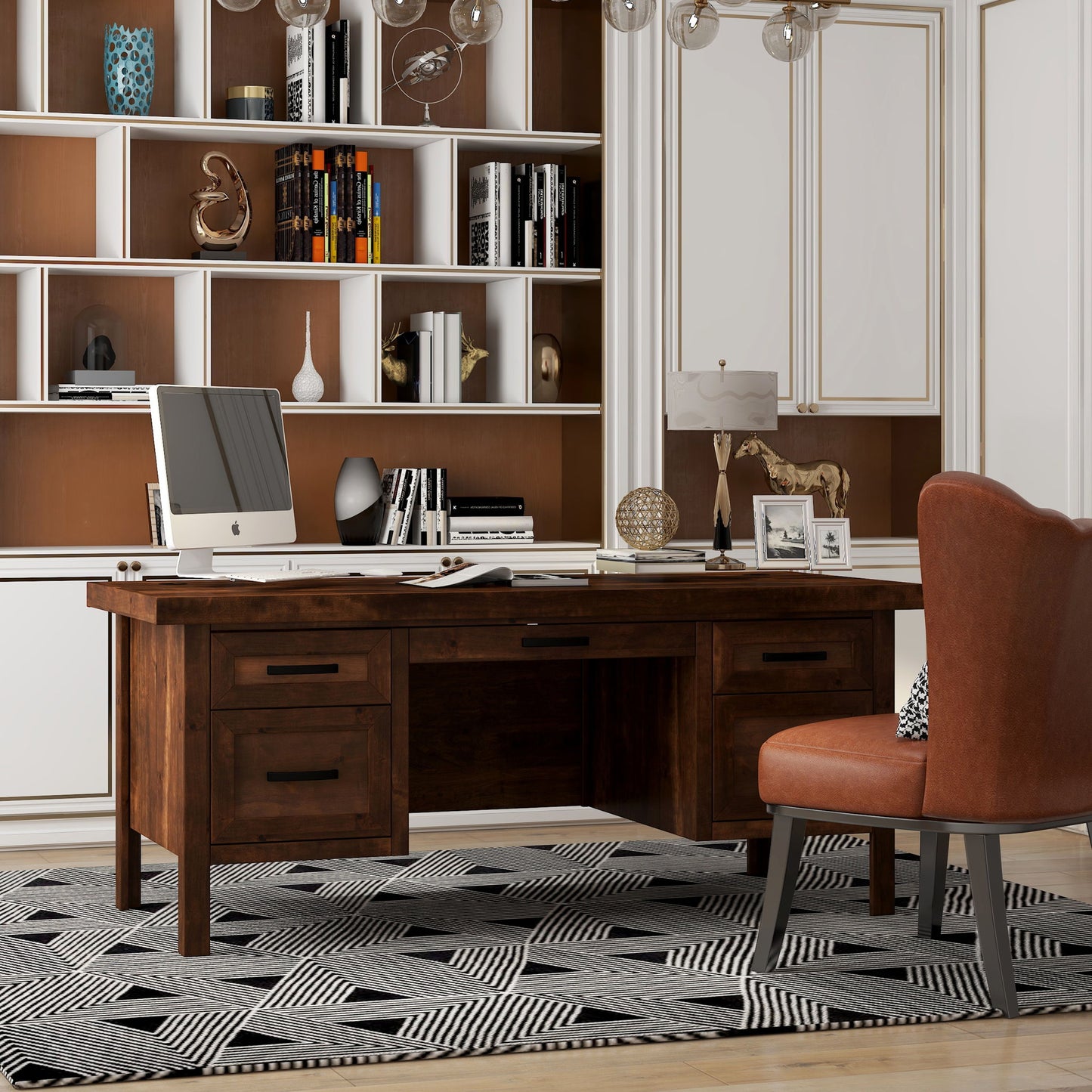 Sausalito - Executive Desk - Whiskey Legends