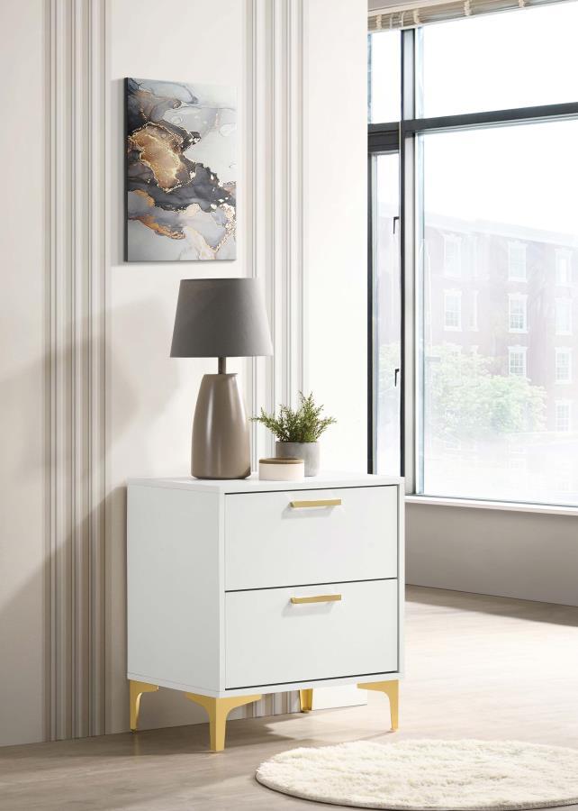 Kendall - 2-Drawer Nightstand CoasterEveryday