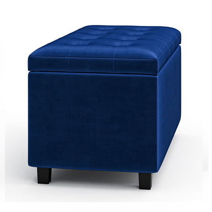 Cosmopolitan - Upholstered Storage Ottoman Simpli-Home