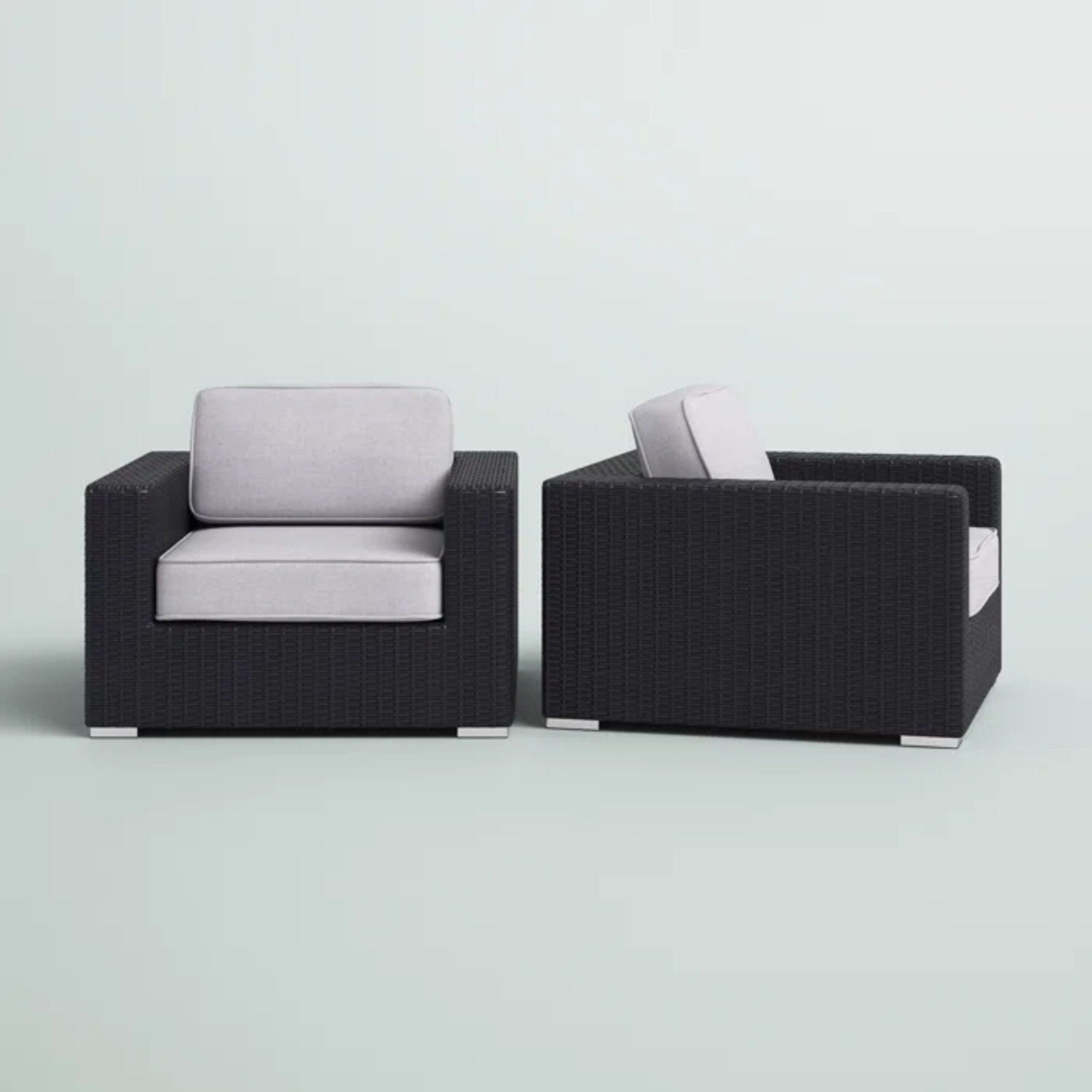 Patio Chair With Cushions Stylish Design LSI Patio Furniture