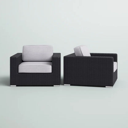 Patio Chair With Cushions Stylish Design LSI Patio Furniture