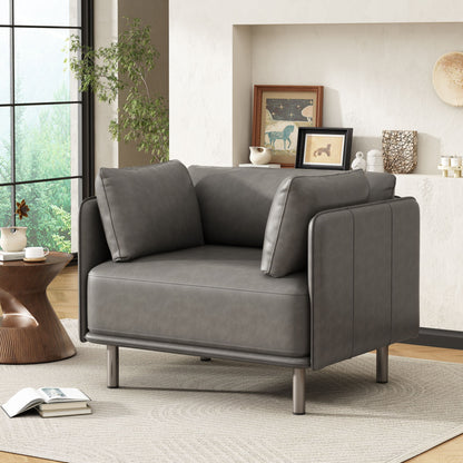 Vintage Modern Aesthetic Appeal Lounge Chair Noble House