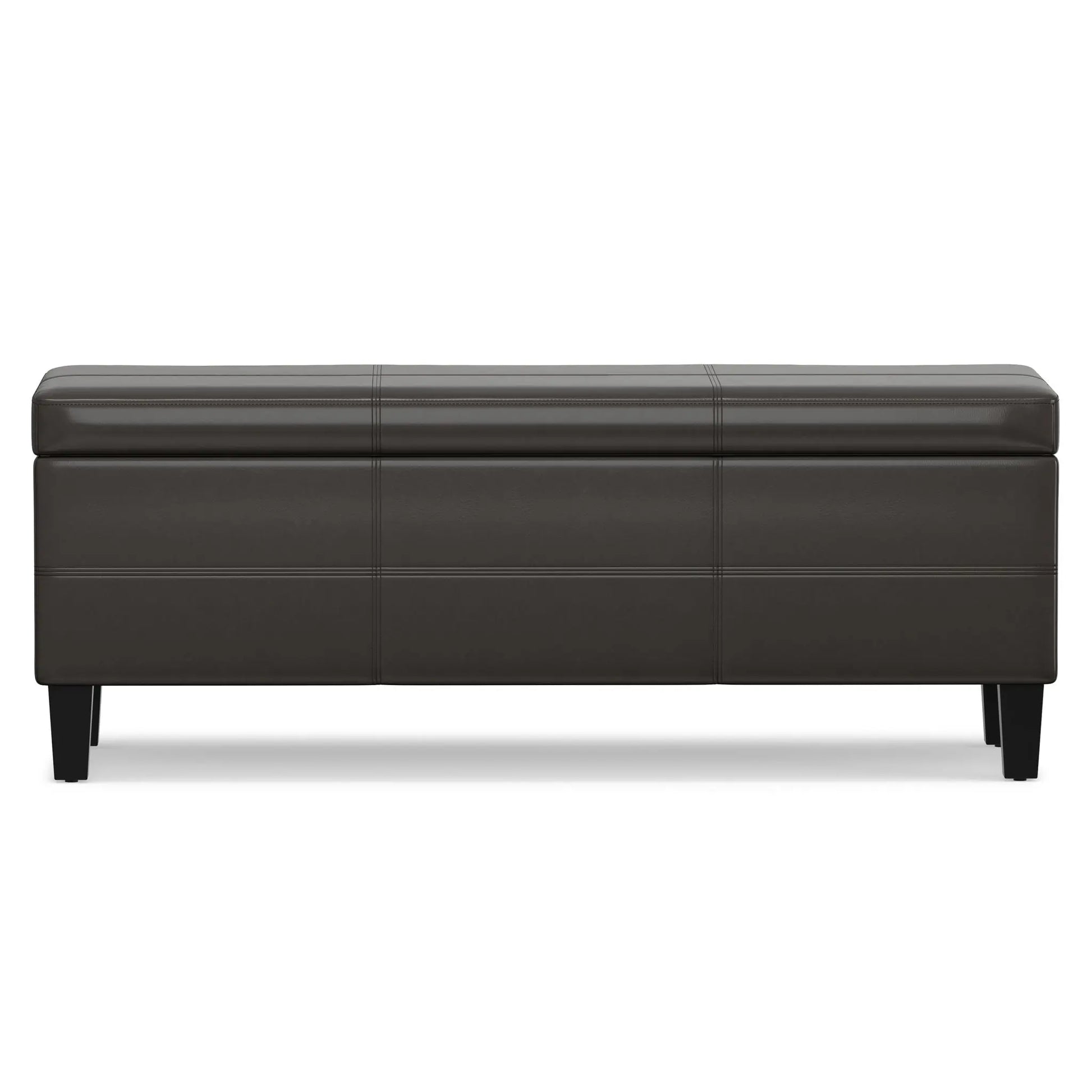 Afton - Large Storage Ottoman Bench Simpli-Home