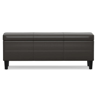 Afton - Large Storage Ottoman Bench Simpli-Home