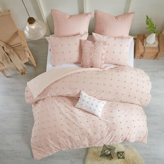 Brooklyn - King Duvet Cover Set - Pink Urban Habitat