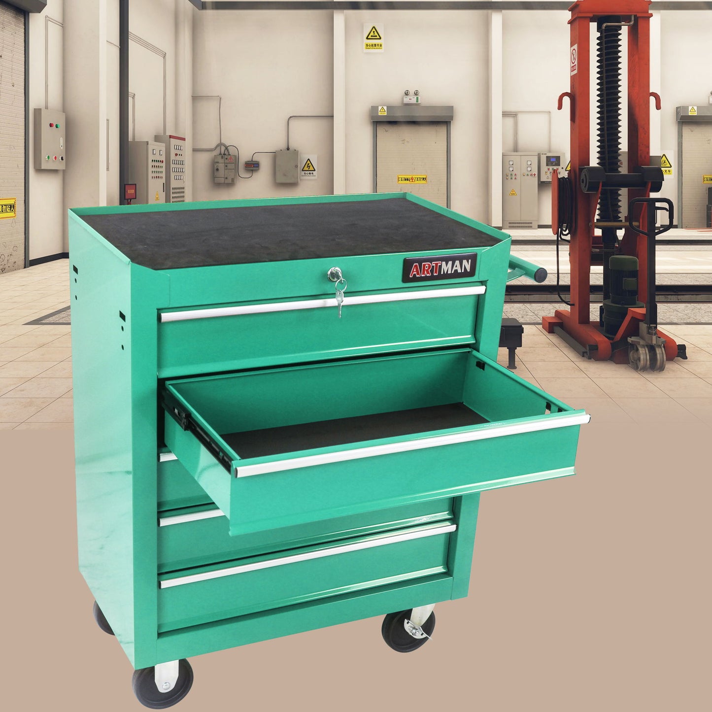 Multifunctional Tool Cart With Wheels And Drawers Daily Nest
