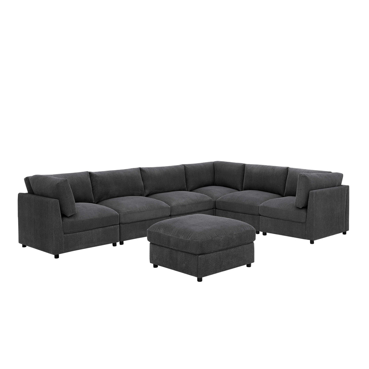Modular Sectional With Custom Configuration Home Essentials
