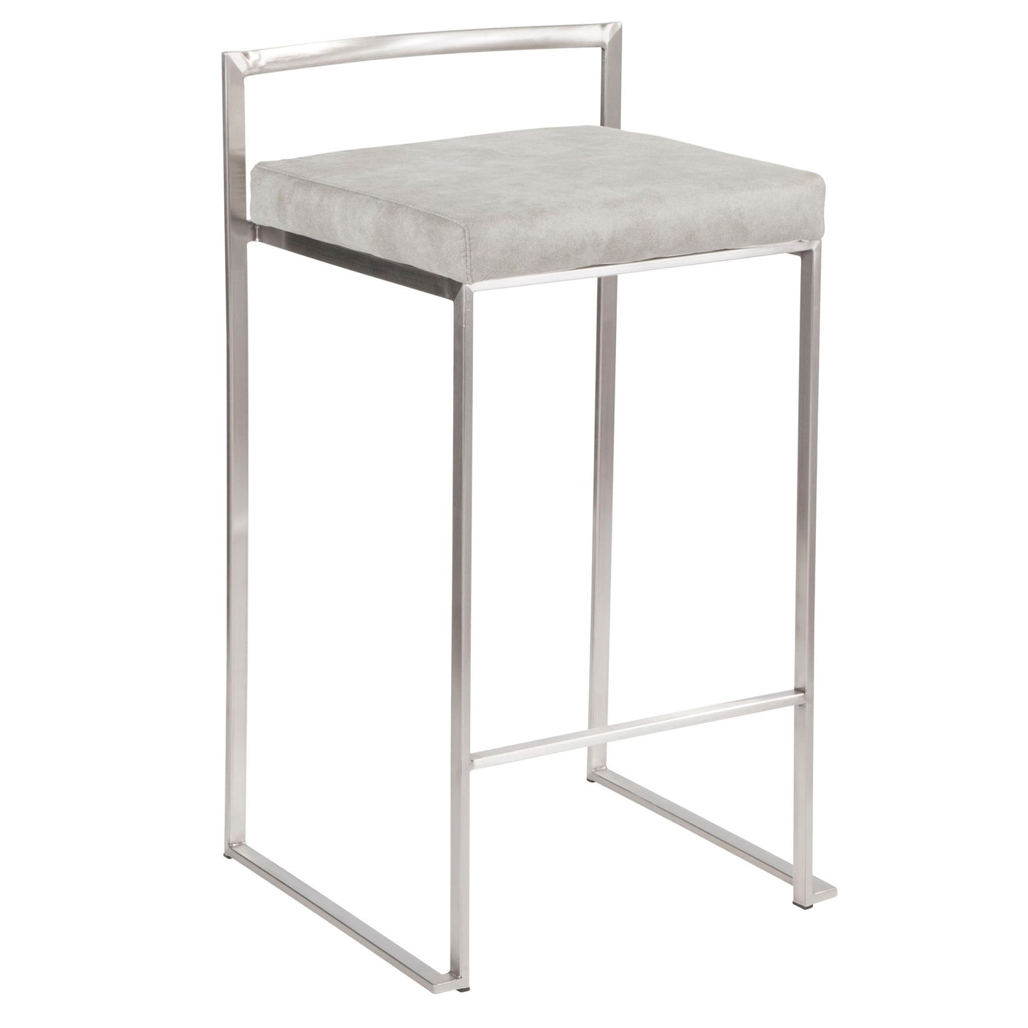 Fuji - Contemporary Elegant Stackable Counter Stool Set Lumi Source