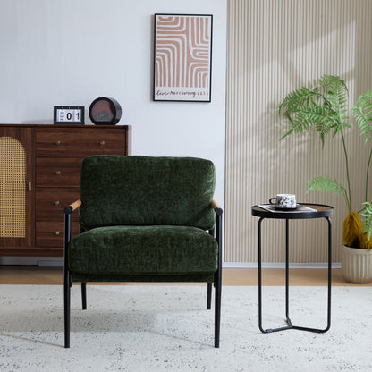 Modern Accent Chair With Cushions, Cozy Seating Noble House