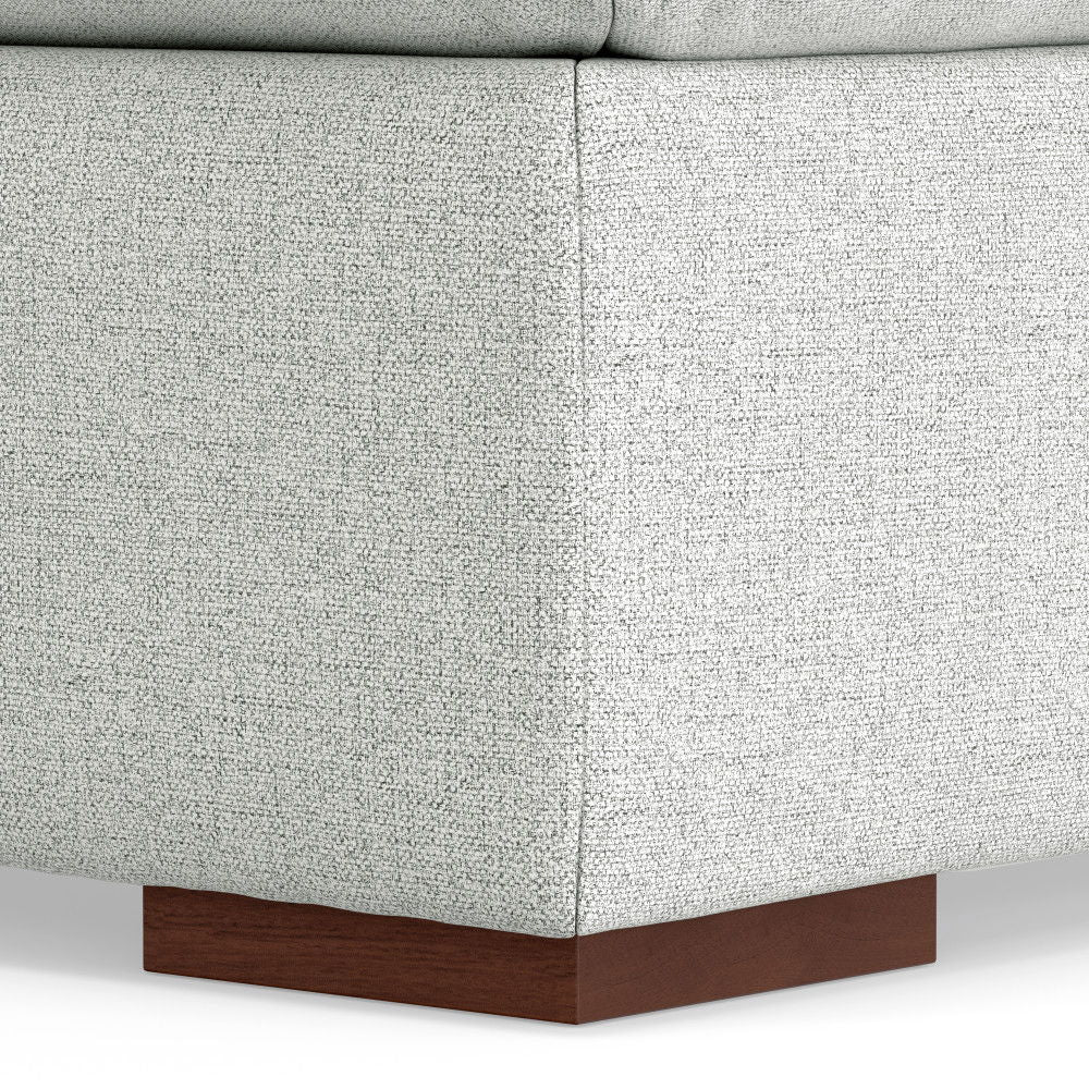 Jasmine - Ottoman - Gray Simpli-Home