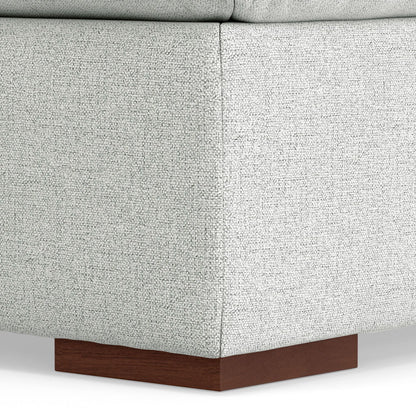 Jasmine - Ottoman - Gray Simpli-Home
