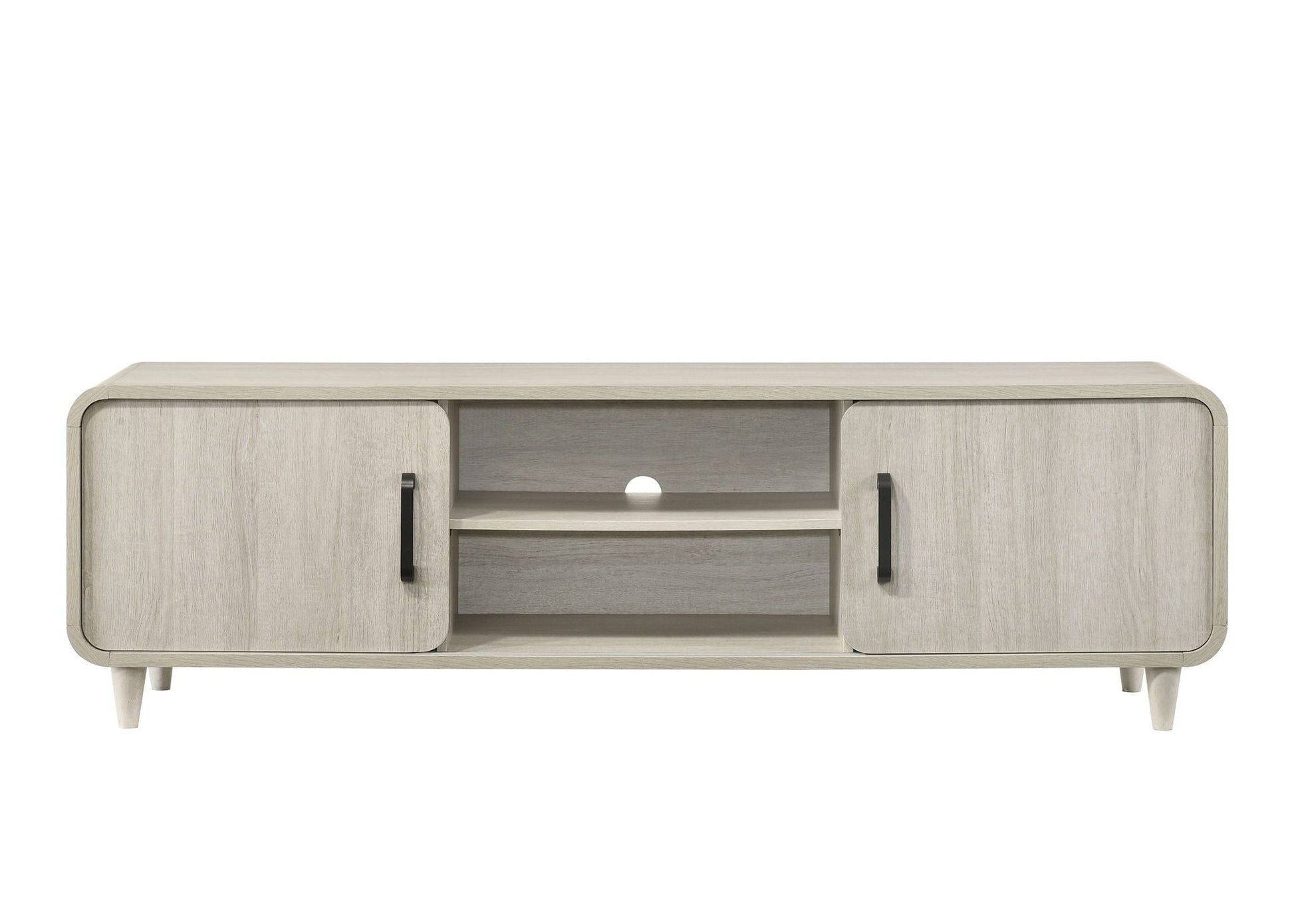 Nyomi - TV Stand - White Crown Mark