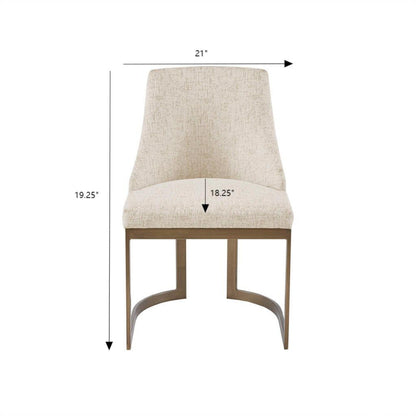 Contemporary Modern Accent Dining Chairs (Set of 2) JLA