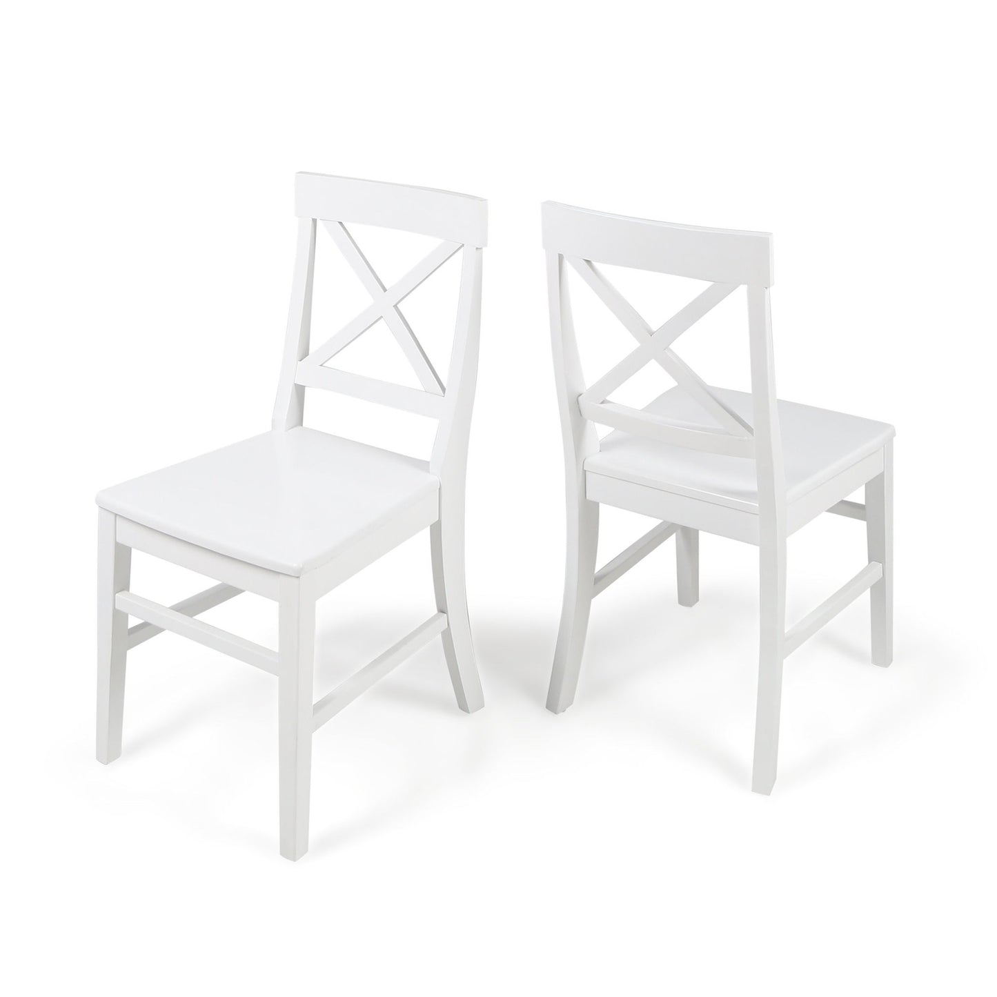Plethora - Dining Chair With X Shaped Back (Set of 2) Noble House