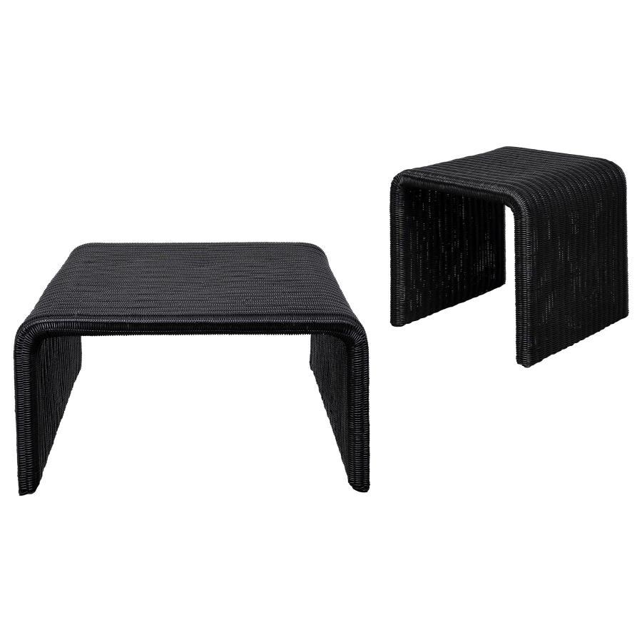Cahya - Rattan Coffee And End Table Set Coaster Fine Furniture