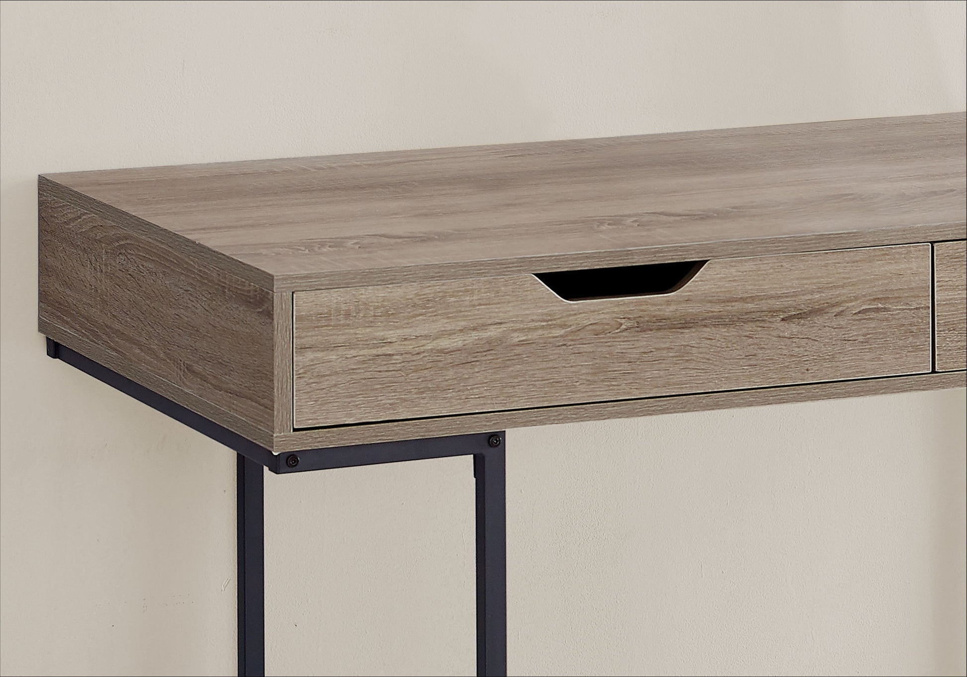 Computer Desk For Home Office, Laptop, Storage Drawers, Contemporary & Modern 8th Street