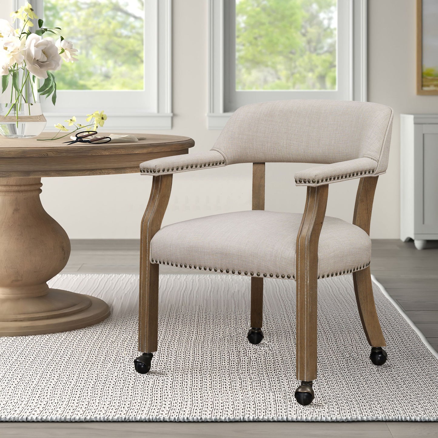 Monroe - Dining And Game Chair - Beige Home Essentials