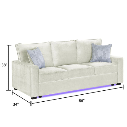 Rita - Sofa, LED Base Lighting Matrix Furniture Group