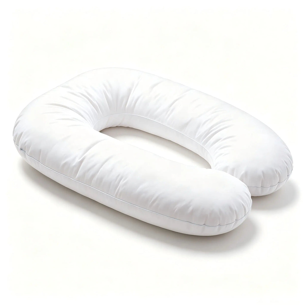 U - Shape Pregnancy Body Pillow For Side Sleeper Support - White US Pride