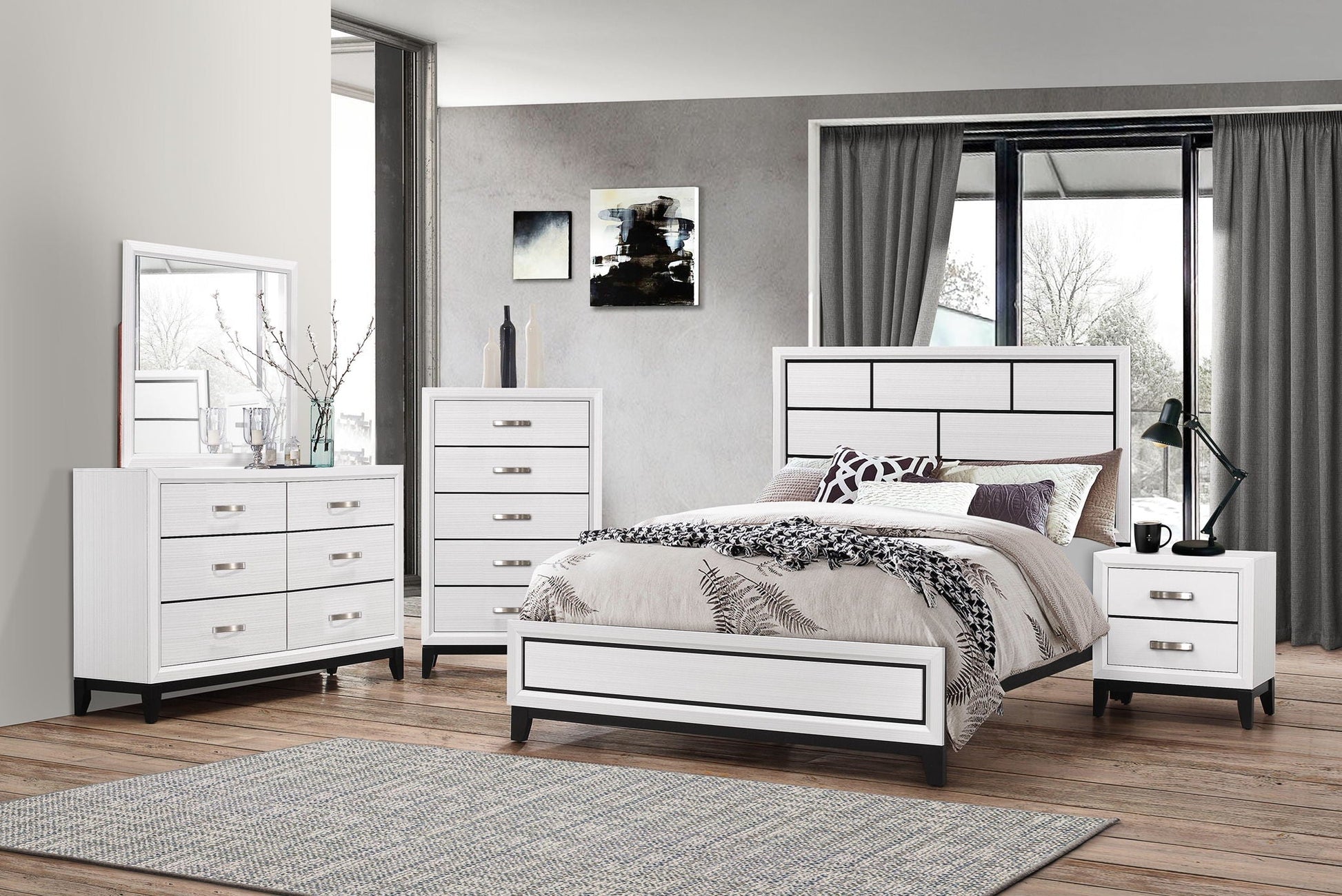 Akerson - Bedroom Set Crown Mark