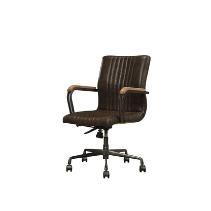 Joslin - Office Chair (Adjustable Height) - Chocolate Acme