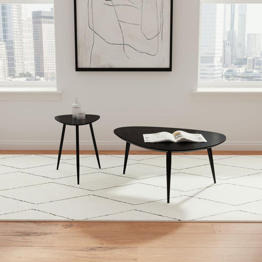 Odessa - Triangular Coffee And End Table Set Coaster Fine Furniture