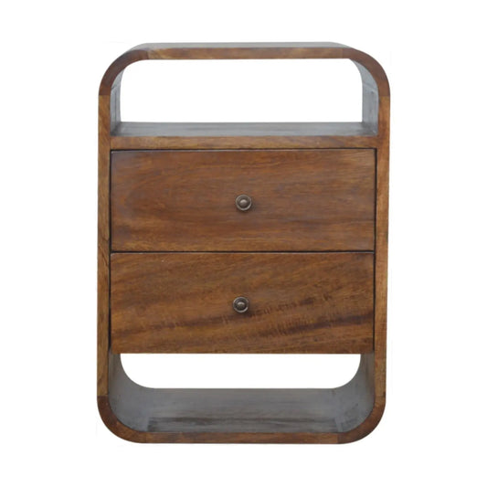 Curve Drawer Nightstand Artisan Furniture