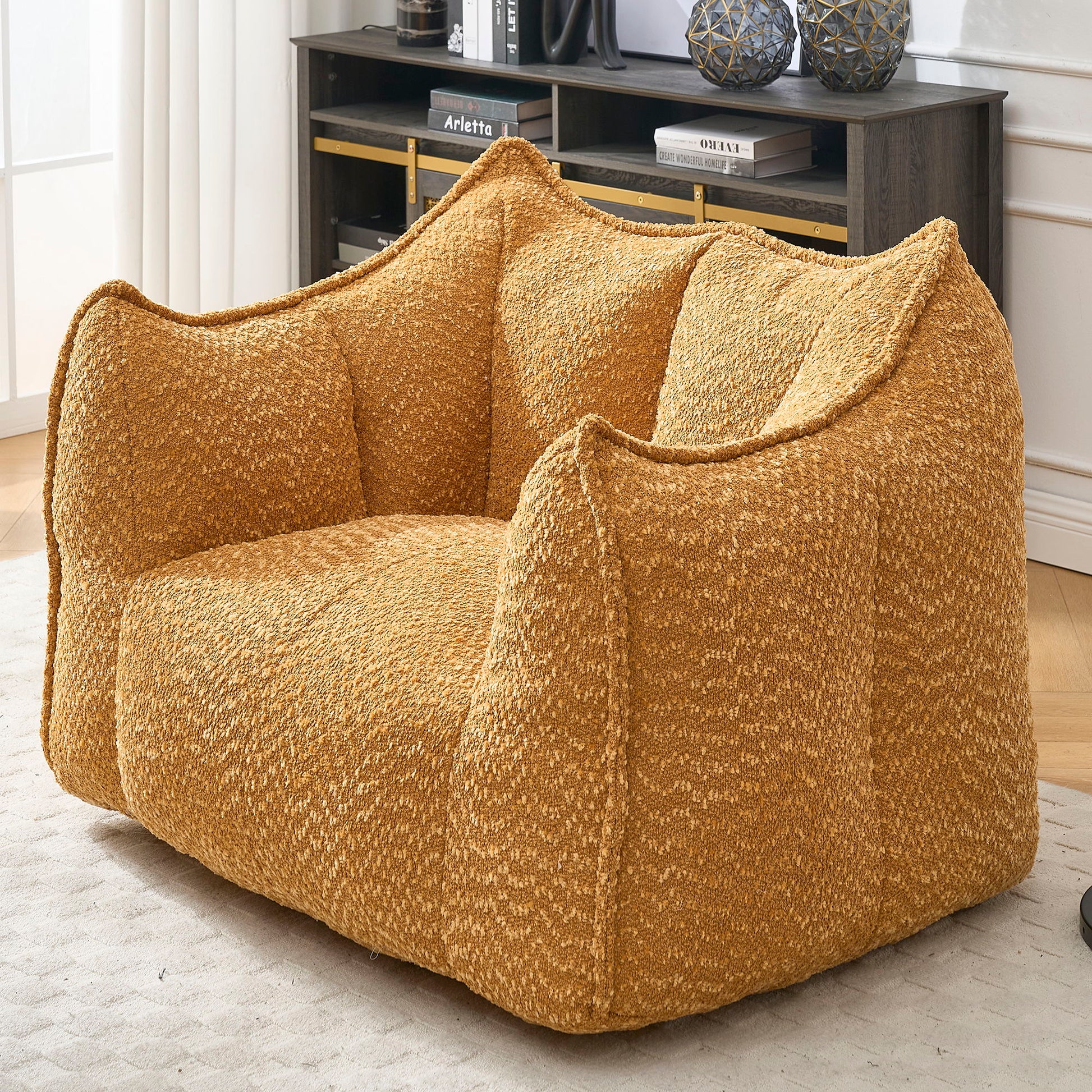 Comfortable Chenille Sofa Chairs With Highly Resilient Foam For Living Rooms And Bedrooms Home Essentials