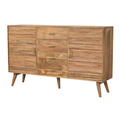 Soba - T Bar Large Chest - Oak Artisan Furniture