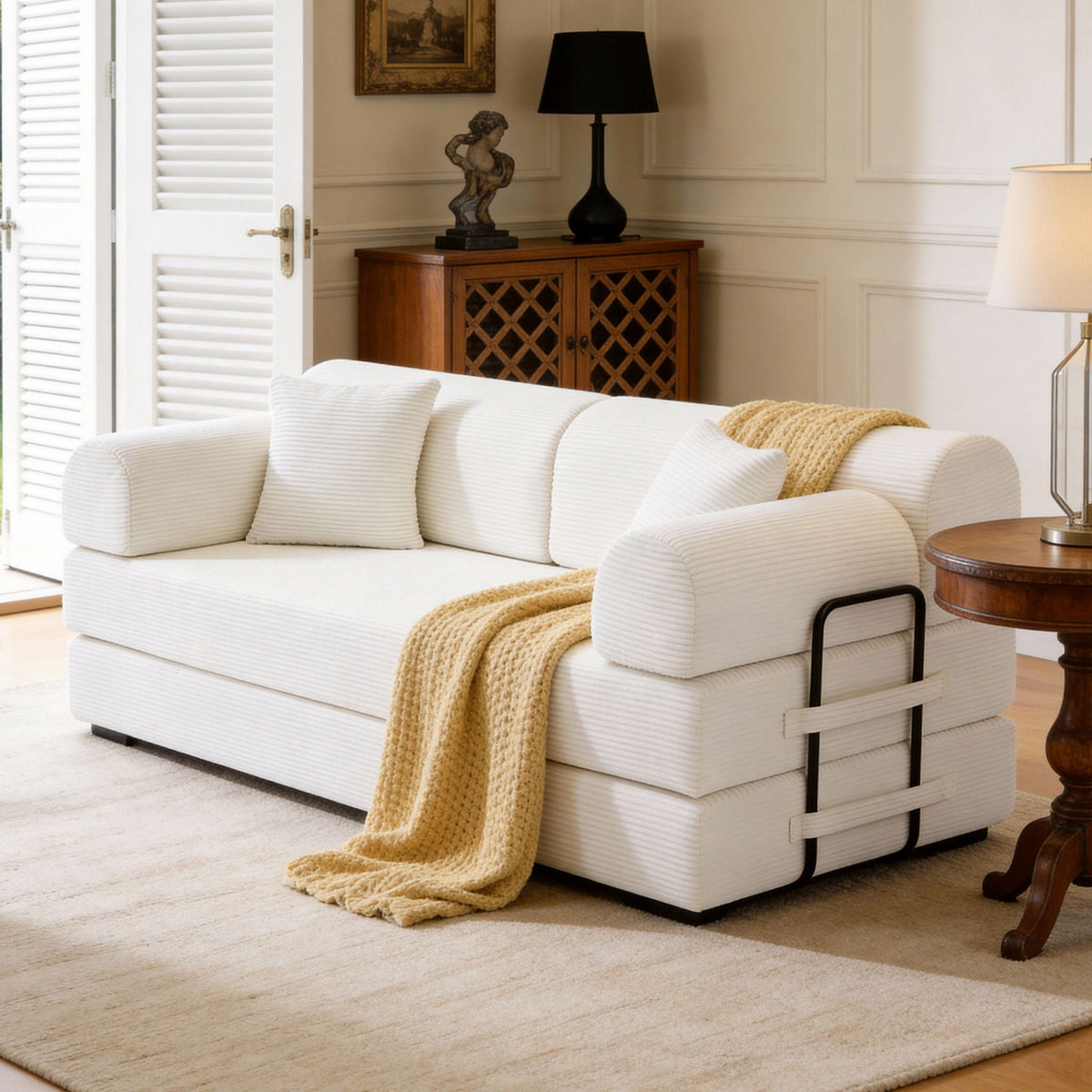Convertible Sleeper Sofa Bed For Living Room Home Essentials