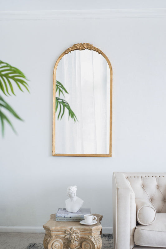 Wood Floor Mirror, Full Body Mirror Dressing Make Up Mirror For Bathroom Daily Nest