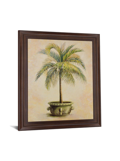 Verdant Palm Bliss - 28" x 34" Framed Wall Art Classy Art