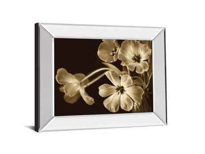 Elegante By Adrian Jendrasik - Mirror Framed Print Wall Art - Black