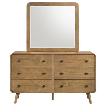 Robyn - 6-Drawer Bedroom Dresser And Mirror CoasterEssence