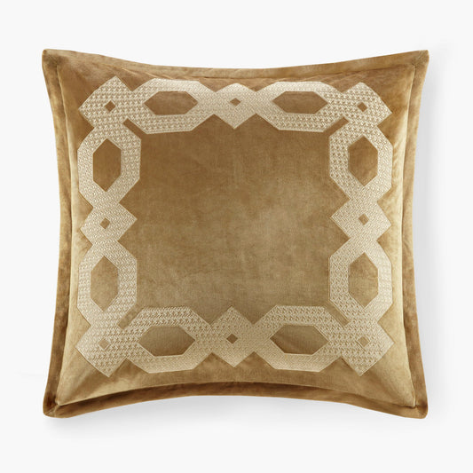 Clermont - European Pillow Sham - Gold