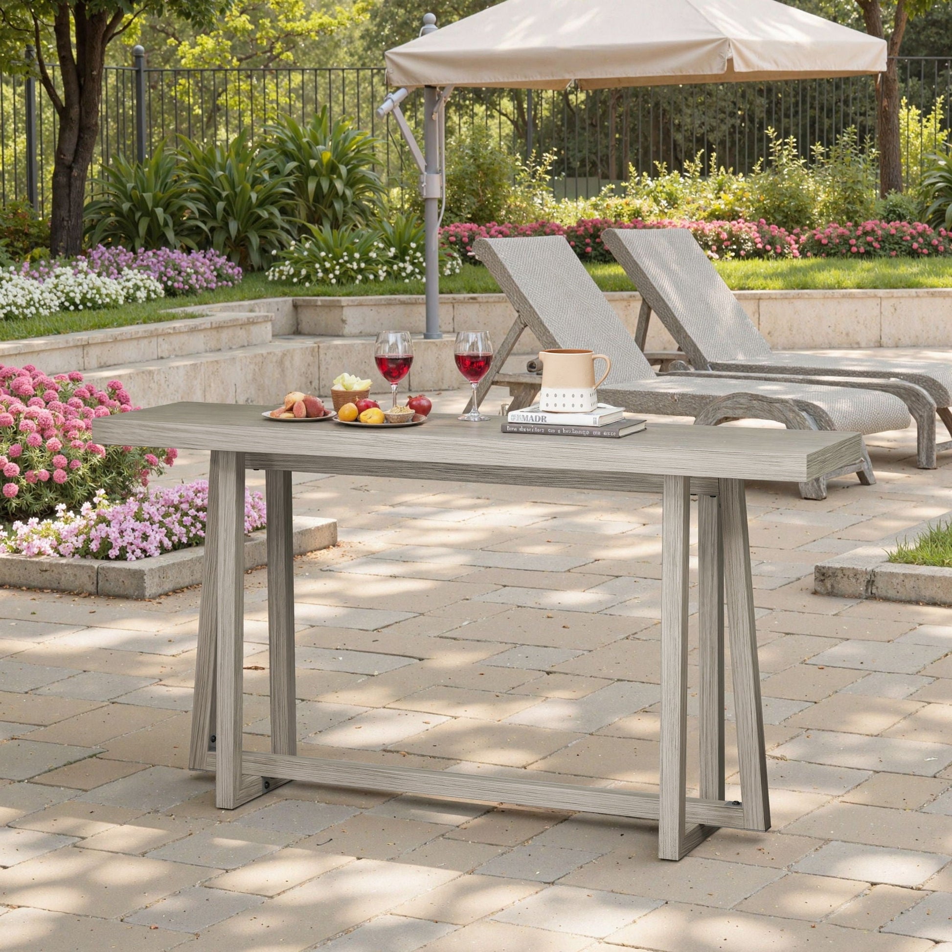 Console Table, Stylish Rectangular Entryway Table Home Essentials