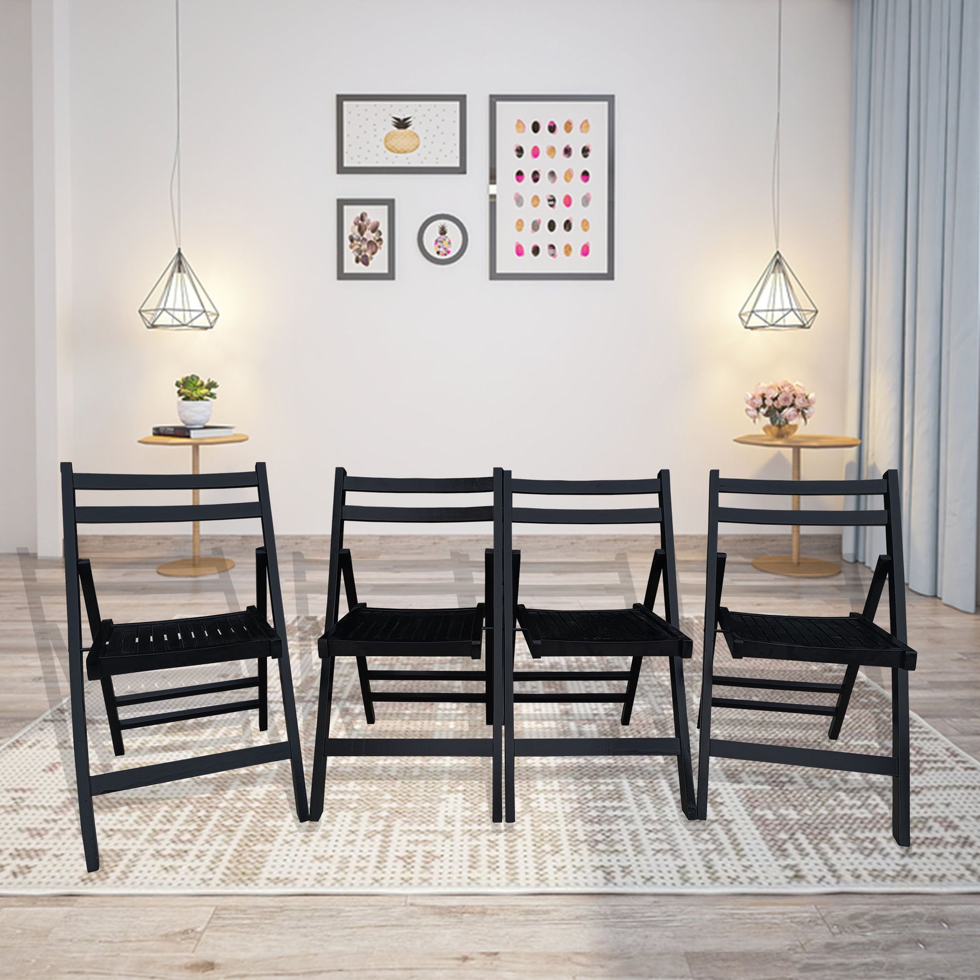 Folding Special Event Chair, Foldable Style (Set of 4) Home Essentials