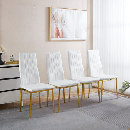 Golden Leg Dining Chair (Set of 4) Home Essentials