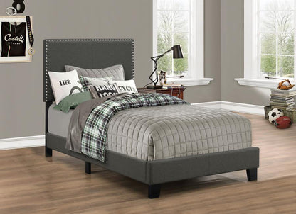 Boyd - Upholstered Panel Bed CoasterEveryday