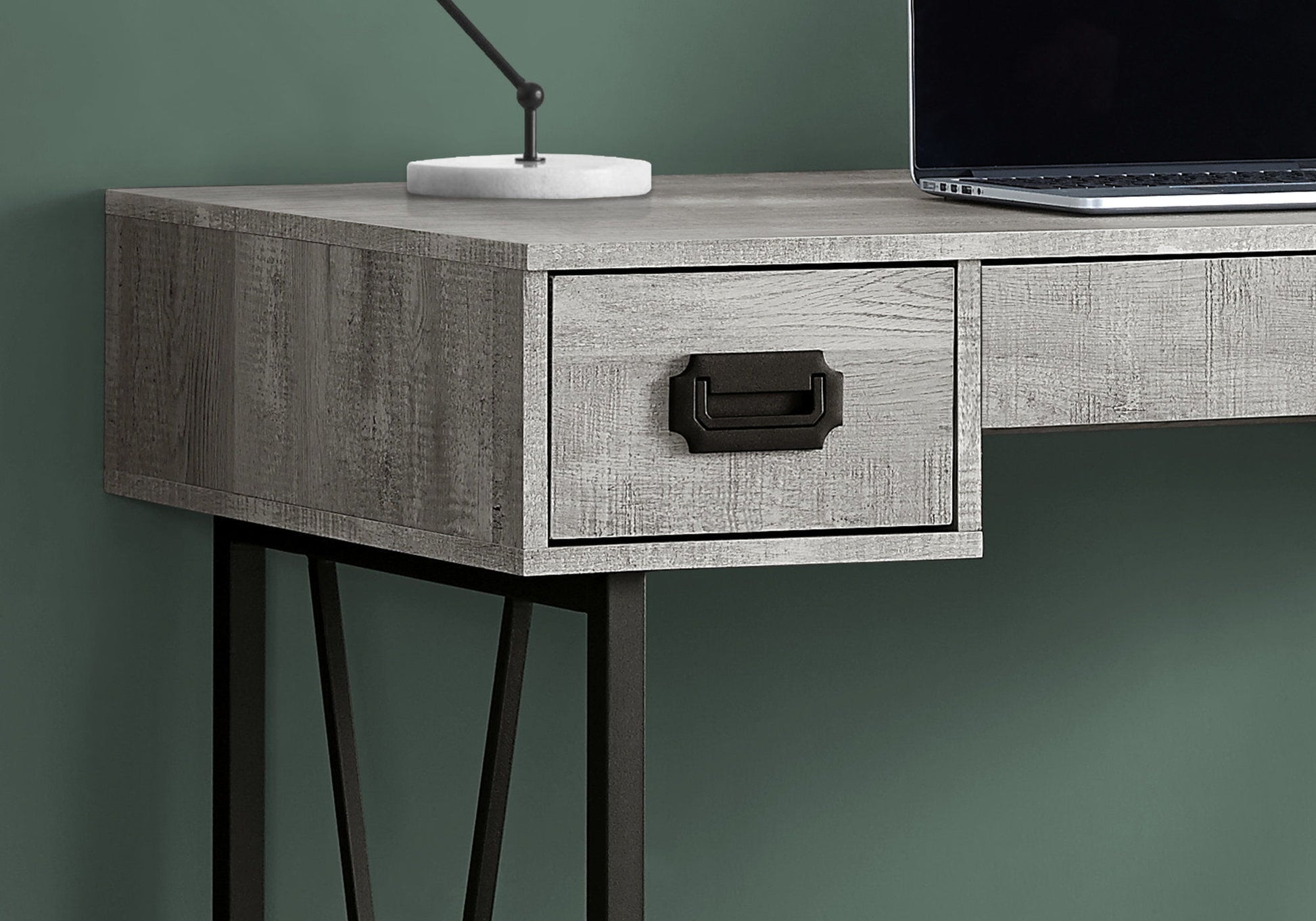 Computer Desk For Home Office, Laptop, Storage Drawers, Transitional 8th Street