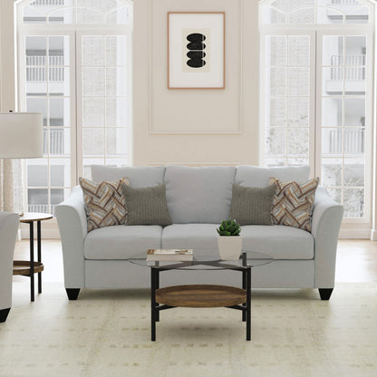 Alcazar - Arm Sofa - Sand Furniture Max
