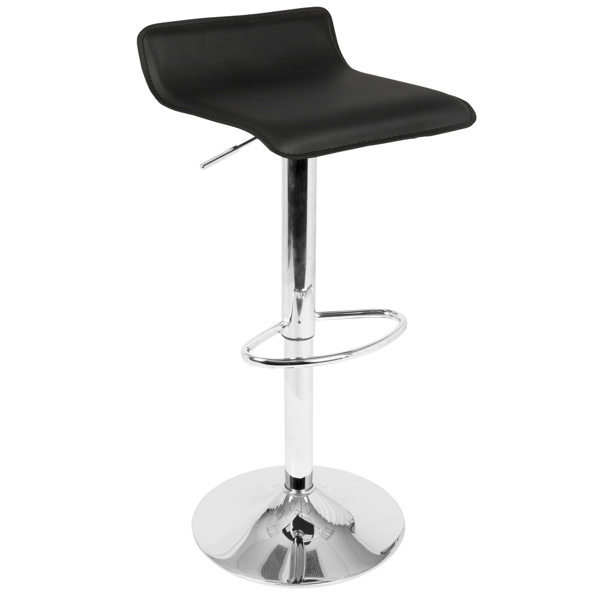 Ale - Contemporary Adjustable Barstool (Set of 2) Lumi Source