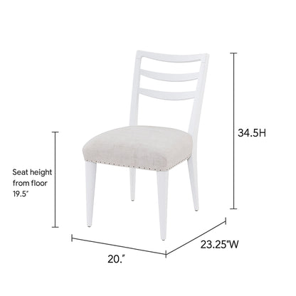 Ladderback Side Dining Chair (Set of 2) Bernards Furniture