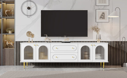 TV Cabinet With 2 Drawers And 2 Cabinets Hearth and Haven
