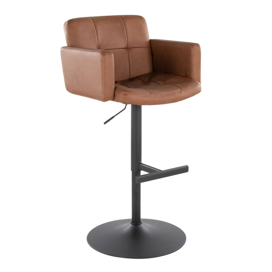 Stout - Contemporary Adjustable Barstool With Swivel Lumi Source