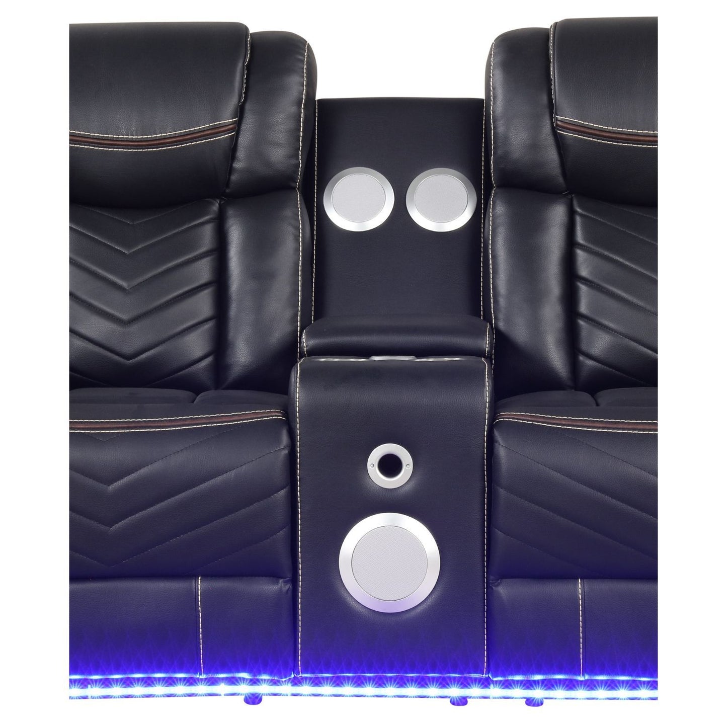 Challenger - LED Power Recliner Loveseat Matrix Furniture Group