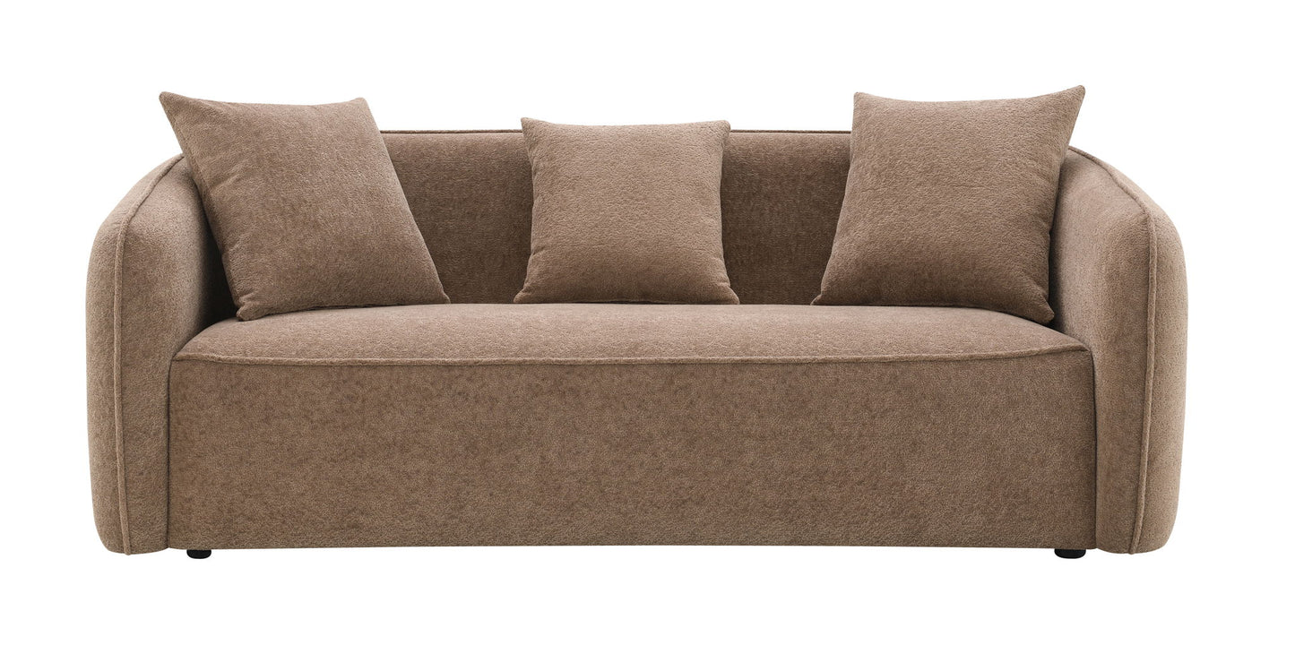 Keith - Chenille 3 Piece Living Room Set (Comes With Matching Color Toss Pillows) Acme
