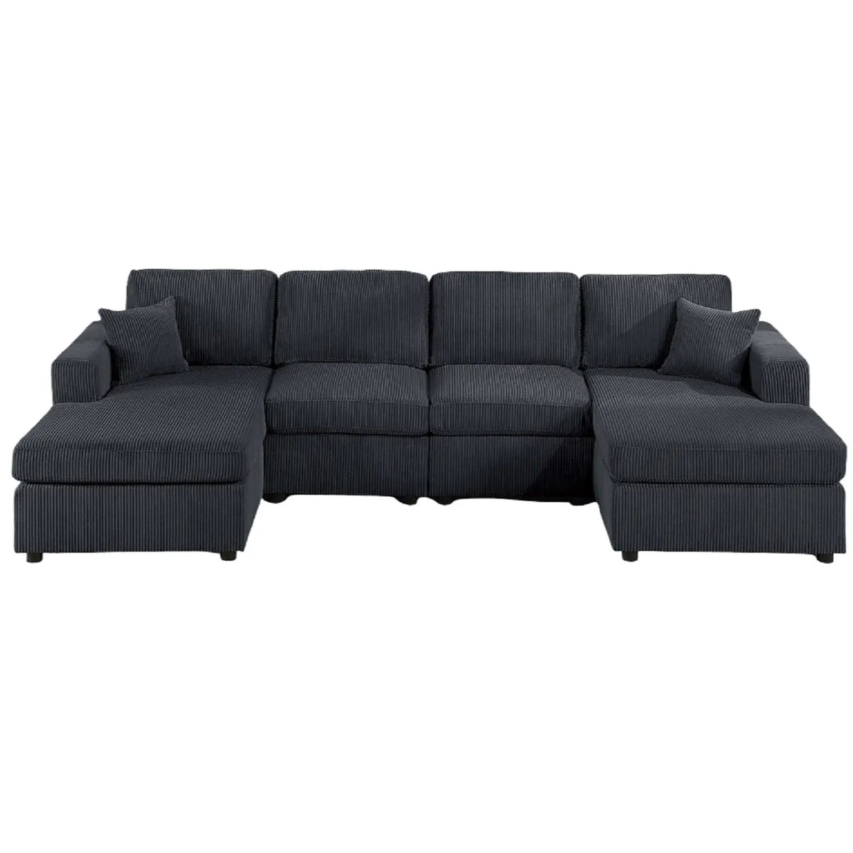 Modern Design Sectional Set With Right And Left Arm Chaise Home Essentials