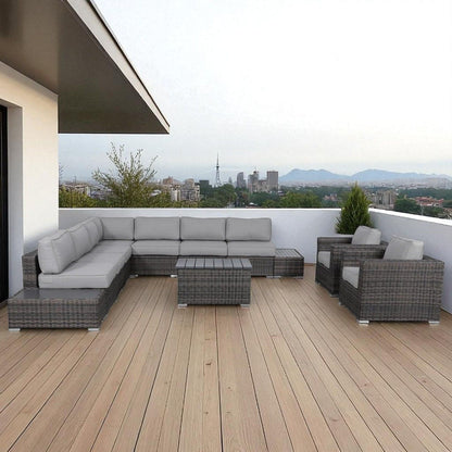 Sectional, Stylish Entertainment, Outdoor Living LSI Patio Furniture