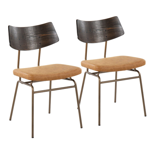 Walker - Mid Century Modern Chair (Set of 2) Lumi Source